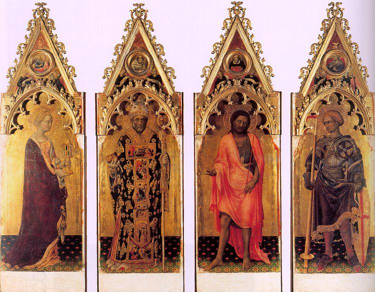 GELDER, Aert de Four Saints of the Poliptych Quaratesi dg China oil painting art